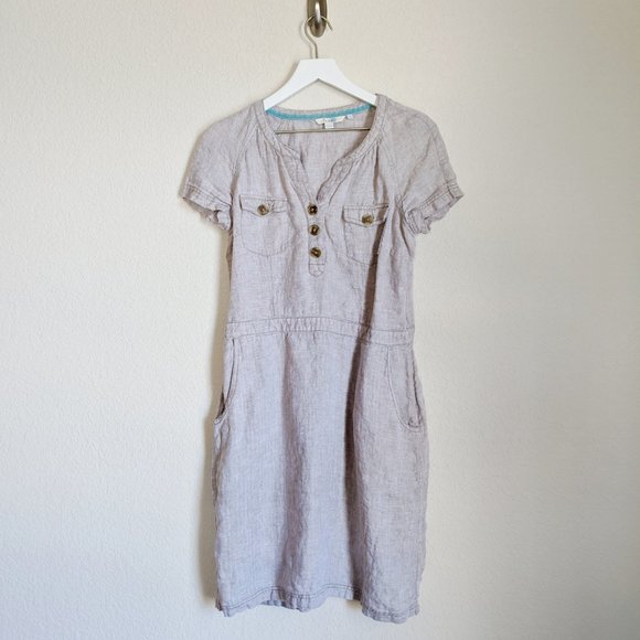 Boden Linen Weekender Dress - Picture 5 of 7